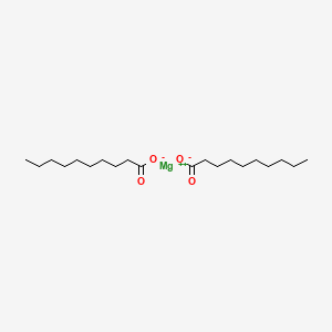 molecular formula C20H38MgO4 B1675909 Magnesium decanoate CAS No. 42966-30-3