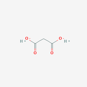 molecular formula C3H4O4<br>COOHCH2COOH<br>C3H4O4 B1675933 丙二酸 CAS No. 141-82-2