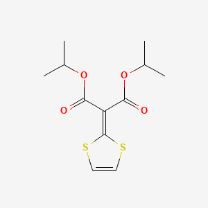 molecular formula C12H16O4S2 B1675935 Malotilate CAS No. 59937-28-9