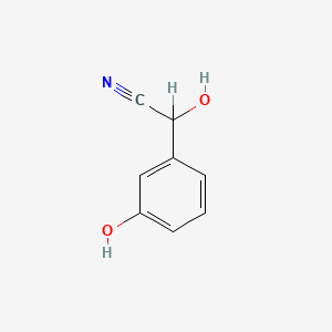 molecular formula C8H7NO2 B1675953 3-Hydroxymandelonitrile CAS No. 53313-95-4
