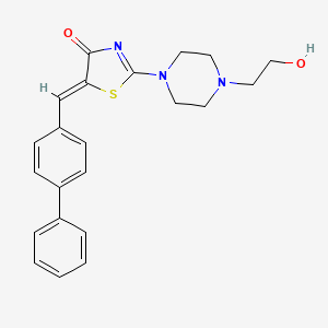 molecular formula C22H23N3O2S B1675955 CLZ-8 