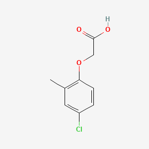 molecular formula C9H9ClO3 B1675960 （4-氯-2-甲基苯氧基）乙酸 CAS No. 94-74-6
