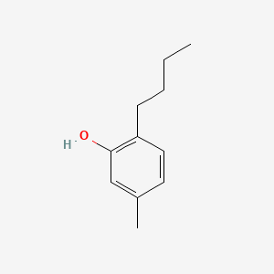 molecular formula C11H16O B1675967 m-Cresol, 6-butyl- CAS No. 5736-70-9