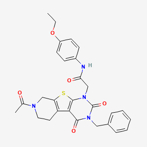 molecular formula C28H28N4O5S B1675979 MCU-i11 CAS No. 902903-59-7