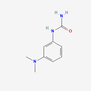 molecular formula C9H13N3O B1675988 M-Dimethylaminophenyl urea CAS No. 26455-21-0