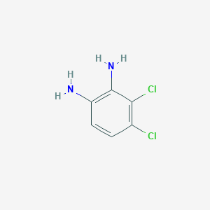 molecular formula C6H6Cl2N2 B167601 3,4-Dichloro-1,2-phenylenediamine CAS No. 1668-01-5