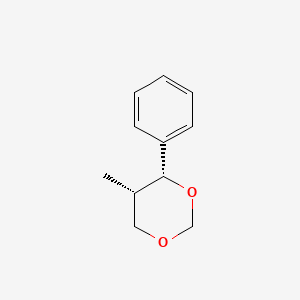 molecular formula C11H14O2 B1676014 m-Dioxane, 5-methyl-4-phenyl-, cis- CAS No. 2033-27-4