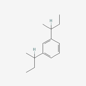 molecular formula C14H22 B1676015 M-DI(Sec-butyl)benzene CAS No. 1079-96-5
