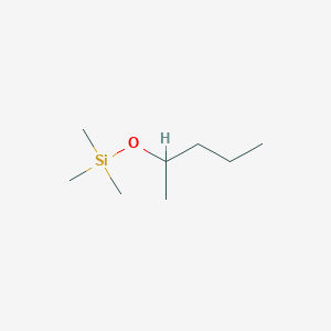 molecular formula C8H20OSi B167604 Trimethyl(1-methylbutoxy)silane CAS No. 1825-67-8