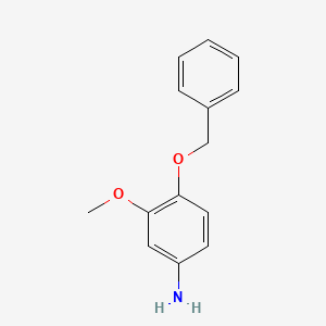 B1676047 m-ANISIDINE, 4-(BENZYLOXY)- CAS No. 15382-71-5
