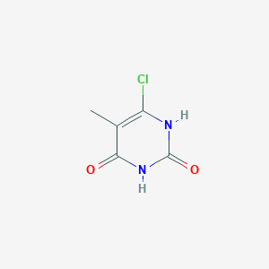 molecular formula C5H5ClN2O2 B167606 6-氯胸腺嘧啶 CAS No. 1627-28-7