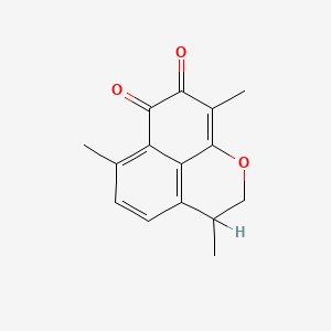 molecular formula C15H14O3 B1676062 Mansonone E CAS No. 5090-87-9