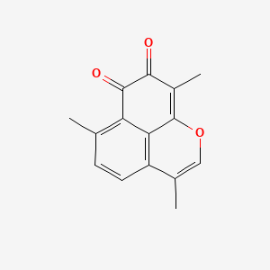 molecular formula C15H12O3 B1676063 Mansonone F CAS No. 5090-88-0