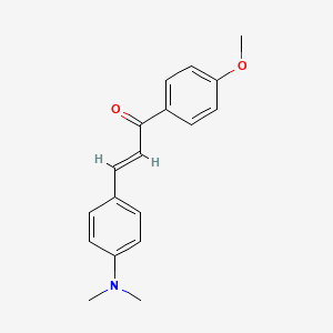 3-[4-(Dimethylamino)phenyl]-1-(4-methoxyphenyl)prop-2-en-1-one