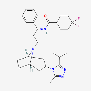 molecular formula C29H41F2N5O B1676071 Maraviroc CAS No. 376348-65-1