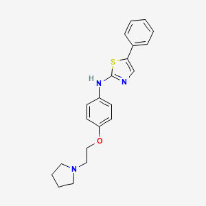 molecular formula C21H23N3OS B1676094 Flt-3 Inhibitor III CAS No. 852045-46-6