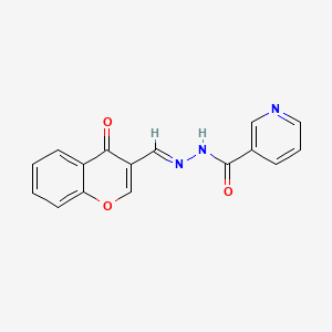 molecular formula C16H11N3O3 B1676096 STAT5抑制剂 CAS No. 285986-31-4