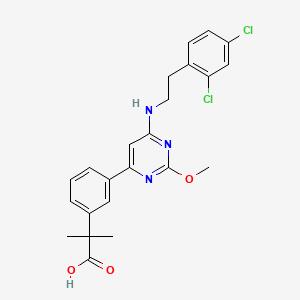 molecular formula C23H23Cl2N3O3 B1676098 Pgd2-IN-1 CAS No. 885066-67-1