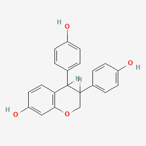 molecular formula C21H18O4 B1676121 ME-143 