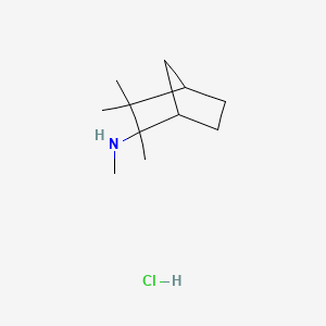molecular formula C11H22ClN B1676127 Dexmecamylamine Hydrochloride CAS No. 826-39-1