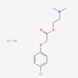 molecular formula C12H17Cl2NO3 B1676131 Meclofenoxate hydrochloride CAS No. 3685-84-5