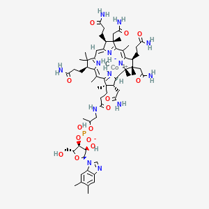 molecular formula C63H91CoN13O14P B1676134 Methylcobalamin CAS No. 13422-55-4
