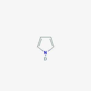 molecular formula C4H5N B167614 1-Deuteriopyrrole CAS No. 10162-82-0