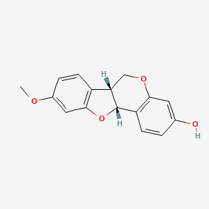 molecular formula C16H14O4 B1676140 Medicarpin CAS No. 32383-76-9