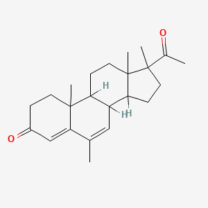 molecular formula C23H32O2 B1676145 Medrogestone CAS No. 977-79-7