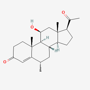 molecular formula C22H32O3 B1676148 Medrysone CAS No. 2668-66-8