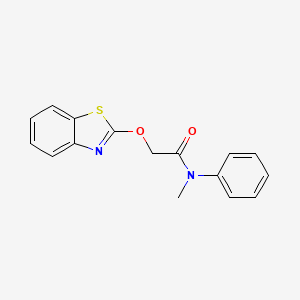 molecular formula C16H14N2O2S B1676149 Mefenacet CAS No. 73250-68-7