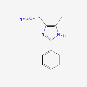 molecular formula C12H11N3 B1676151 Mefenidil CAS No. 58261-91-9
