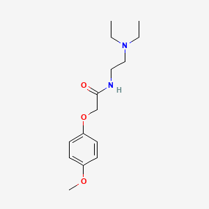 molecular formula C15H24N2O3 B1676155 Mefexamide CAS No. 1227-61-8