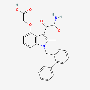 molecular formula C26H22N2O5 B1676165 Me-indoxam CAS No. 172732-62-6