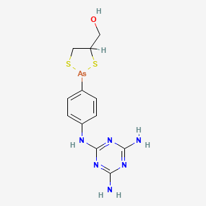 molecular formula C12H15AsN6OS2 B1676173 Melarsoprol CAS No. 494-79-1