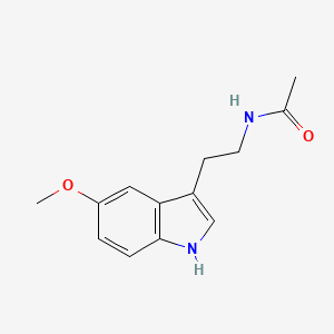 molecular formula C13H16N2O2 B1676174 Melatonin CAS No. 73-31-4