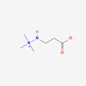 molecular formula C6H14N2O2 B1676175 Meldonium CAS No. 76144-81-5