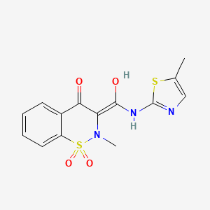 molecular formula C14H13N3O4S2 B1676189 Meloxicam CAS No. 71125-38-7