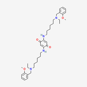 molecular formula C38H56N4O4 B1676193 Memoquin 