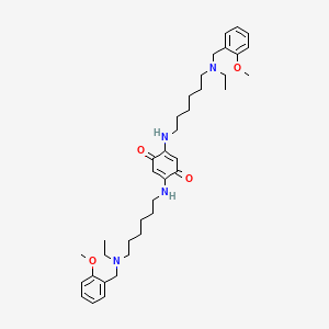 molecular formula C38H56N4O4 B1676193 Memoquin CAS No. 616885-87-1