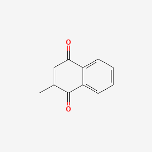 molecular formula C11H8O2 B1676200 Menadione CAS No. 58-27-5