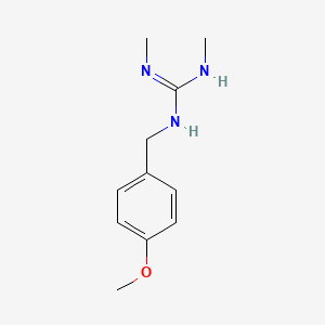 molecular formula C11H17N3O B1676204 Meobentine CAS No. 46464-11-3