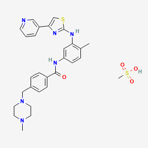 molecular formula C29H34N6O4S2 B1676213 Masitinib Mesylate CAS No. 1048007-93-7