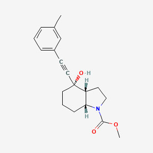 molecular formula C19H23NO3 B1676221 Mavoglurant CAS No. 543906-09-8