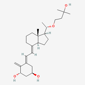 molecular formula C26H42O4 B1676222 Maxacalcitol CAS No. 103909-75-7