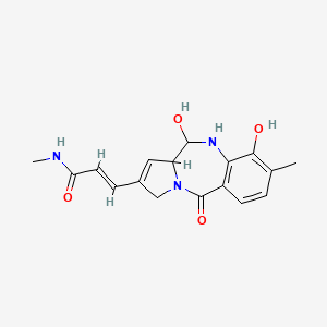 molecular formula C17H19N3O4 B1676230 Mazethramycin CAS No. 68373-96-6