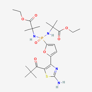 molecular formula C24H37N4O7PS B1676234 MB-07803 CAS No. 882757-24-6