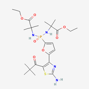 molecular formula C24H37N4O6PS B1676234 Unii-GG81XF45C2 CAS No. 882757-24-6