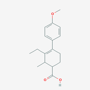 molecular formula C17H22O3 B167625 卡贝雌醇 CAS No. 1755-52-8