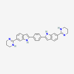 molecular formula C30H28N6 B1676254 MBX-1162 CAS No. 1225332-95-5